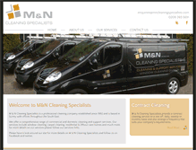 Tablet Screenshot of mncleaningspecialists.com